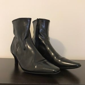 Apostrophe Black Ankle Boots